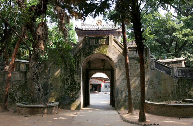 021-1747 广东虎门沙角古炮台点将台