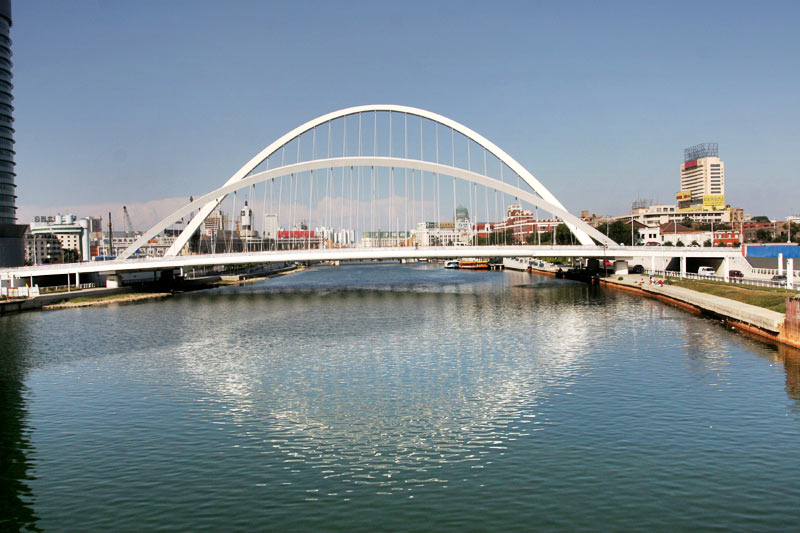 027-0292 天津海河大沽桥